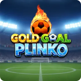 Gold Goal Plinko GameArt